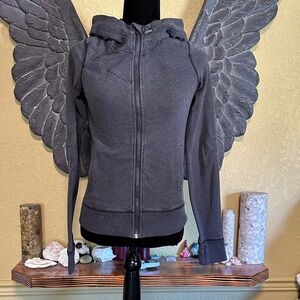 Lululemon Gray Zip-Up Hoodie